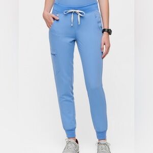 Figs Ciel Blue Zamora Joggers Small